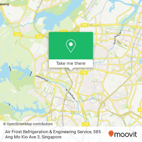 Air Frost Refrigeration & Engineering Service, 585 Ang Mo Kio Ave 3 map