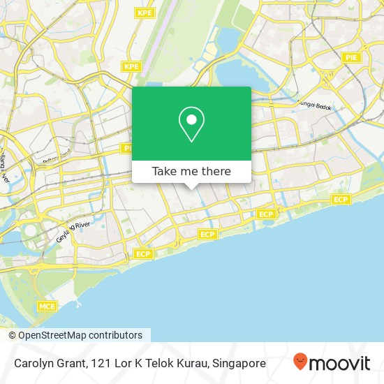 Carolyn Grant, 121 Lor K Telok Kurau map