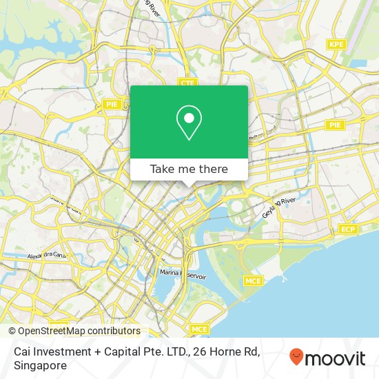 Cai Investment + Capital Pte. LTD., 26 Horne Rd地图