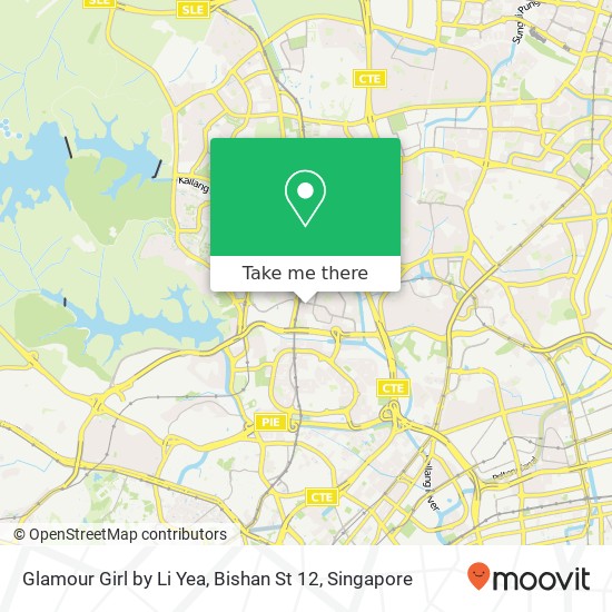 Glamour Girl by Li Yea, Bishan St 12地图