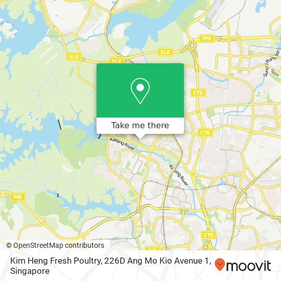 Kim Heng Fresh Poultry, 226D Ang Mo Kio Avenue 1 map