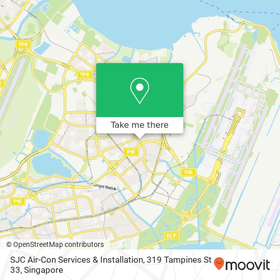 SJC Air-Con Services & Installation, 319 Tampines St 33 map