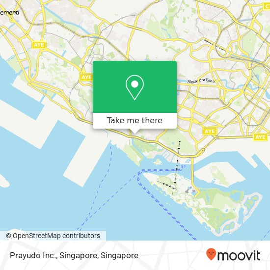 Prayudo Inc., Singapore map