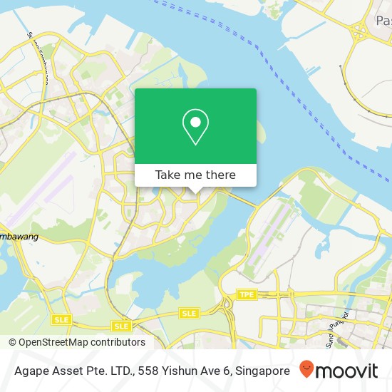Agape Asset Pte. LTD., 558 Yishun Ave 6 map