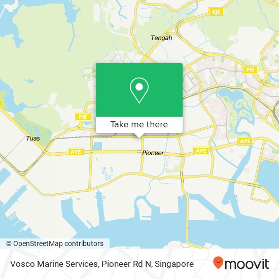 Vosco Marine Services, Pioneer Rd N map