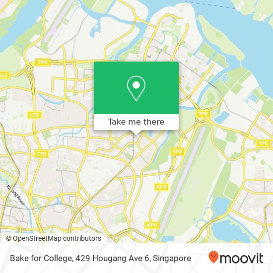 Bake for College, 429 Hougang Ave 6地图