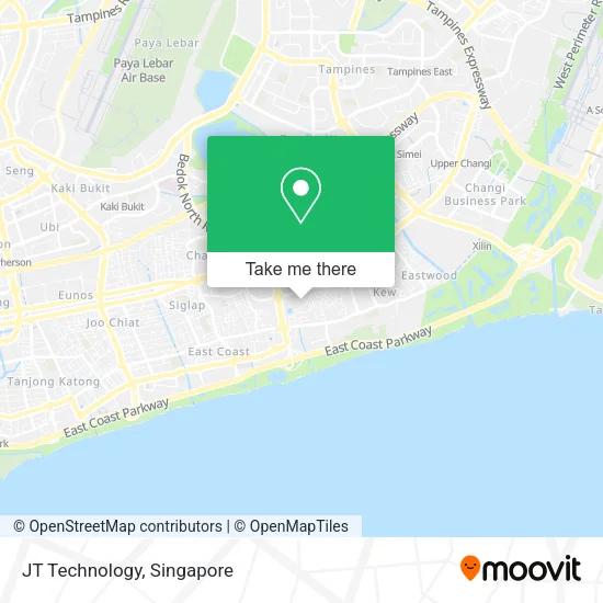 JT Technology map