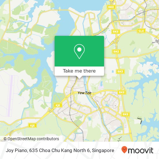 Joy Piano, 635 Choa Chu Kang North 6地图