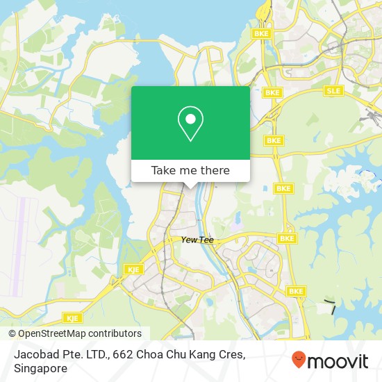 Jacobad Pte. LTD., 662 Choa Chu Kang Cres map