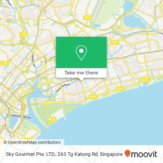 Sky Gourmet Pte. LTD., 263 Tg Katong Rd map