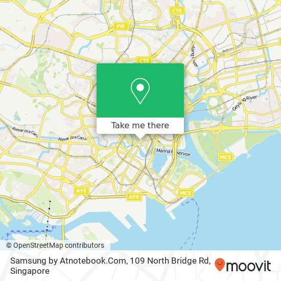 Samsung by Atnotebook.Com, 109 North Bridge Rd地图