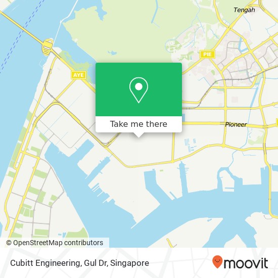 Cubitt Engineering, Gul Dr map