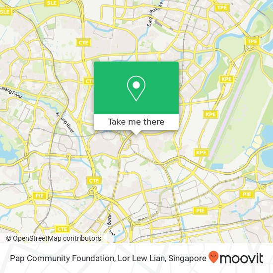 Pap Community Foundation, Lor Lew Lian地图