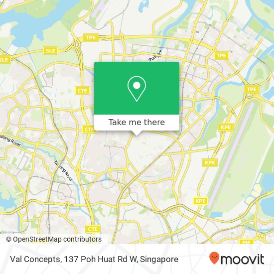 Val Concepts, 137 Poh Huat Rd W地图