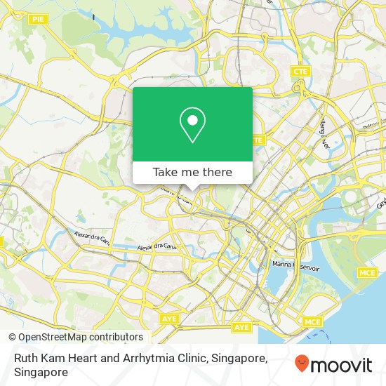 Ruth Kam Heart and Arrhytmia Clinic, Singapore map