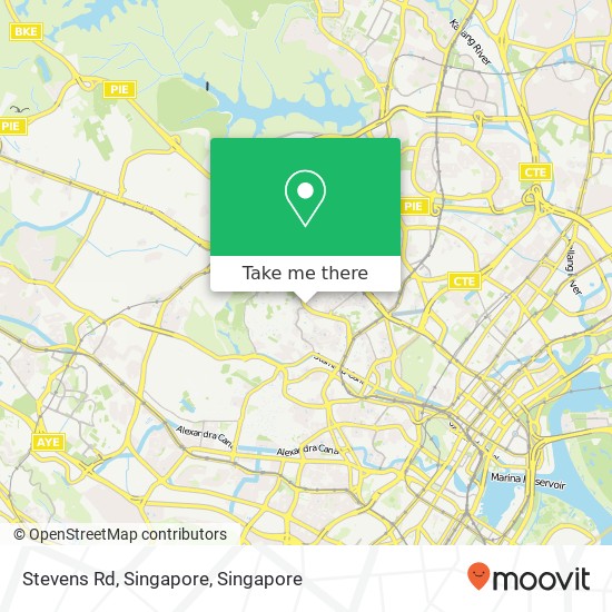 Stevens Rd, Singapore地图