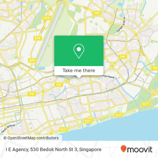 I E Agency, 530 Bedok North St 3地图