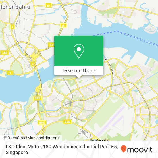 L&D Ideal Motor, 180 Woodlands Industrial Park E5地图