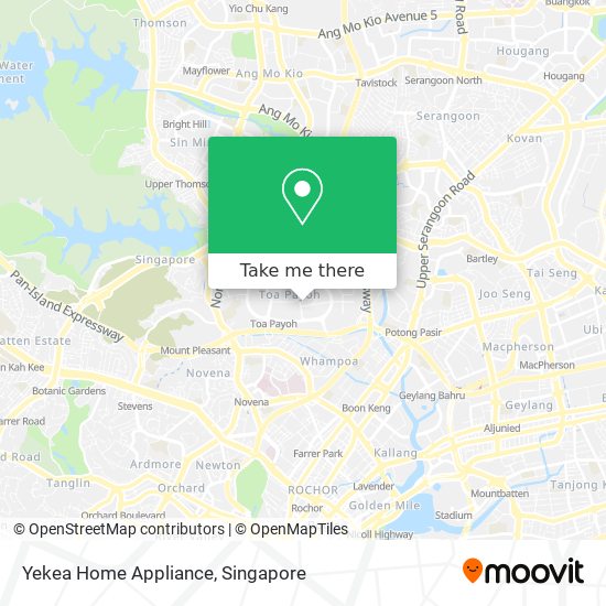 Yekea Home Appliance地图