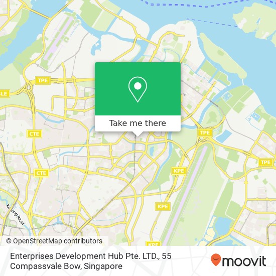 Enterprises Development Hub Pte. LTD., 55 Compassvale Bow map