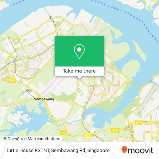 Turtle House RSTNT, Sembawang Rd地图
