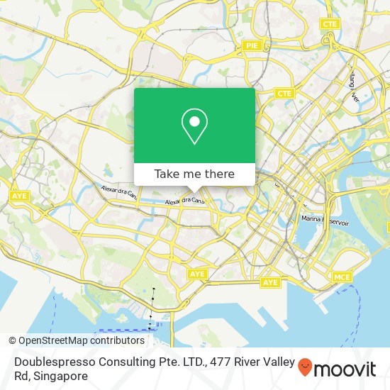 Doublespresso Consulting Pte. LTD., 477 River Valley Rd map