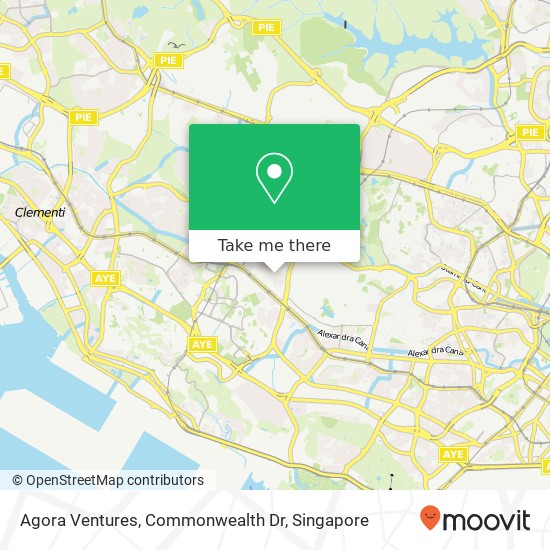 Agora Ventures, Commonwealth Dr map