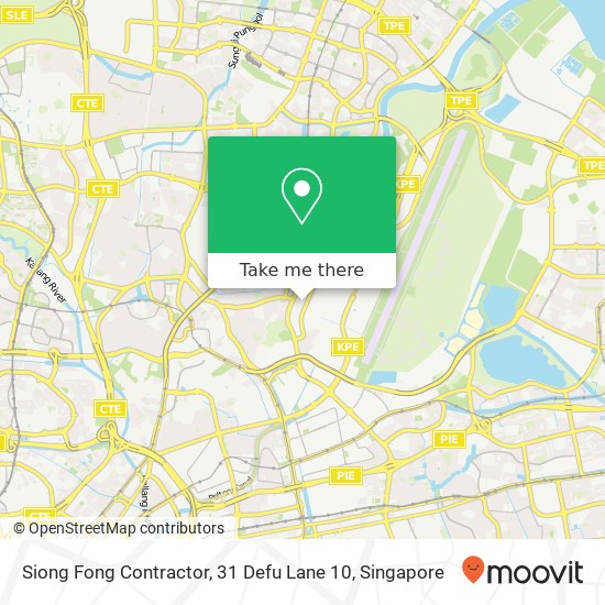 Siong Fong Contractor, 31 Defu Lane 10 map