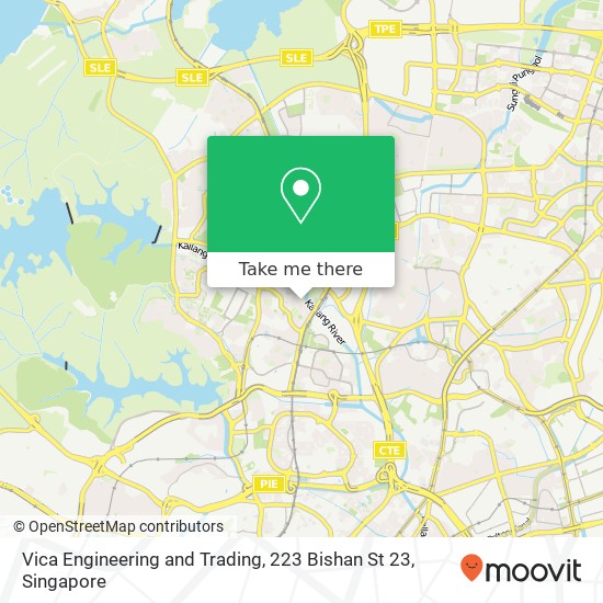Vica Engineering and Trading, 223 Bishan St 23 map