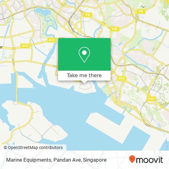 Marine Equipments, Pandan Ave map