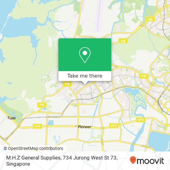 M.H.Z General Supplies, 734 Jurong West St 73 map