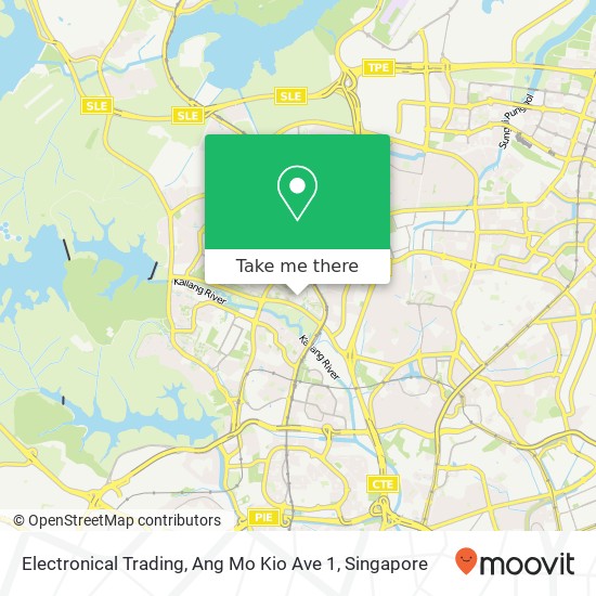 Electronical Trading, Ang Mo Kio Ave 1地图