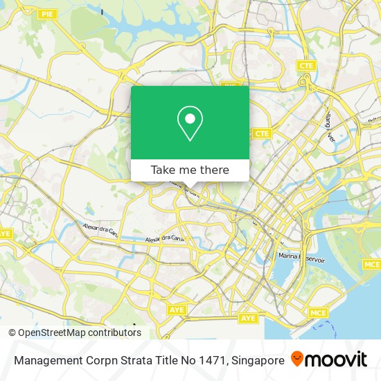 Management Corpn Strata Title No 1471 map