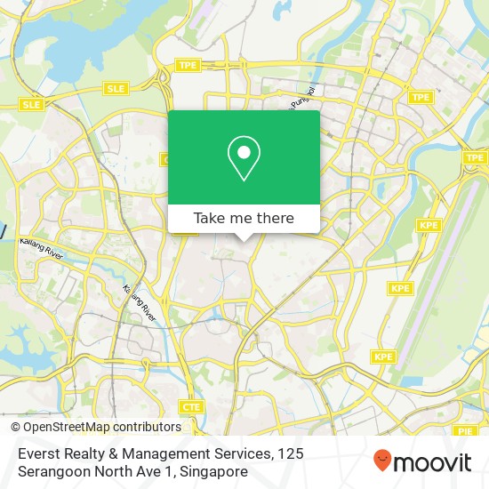 Everst Realty & Management Services, 125 Serangoon North Ave 1 map