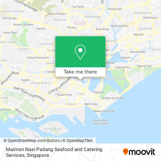 Maimon Nasi Padang Seafood and Catering Services map