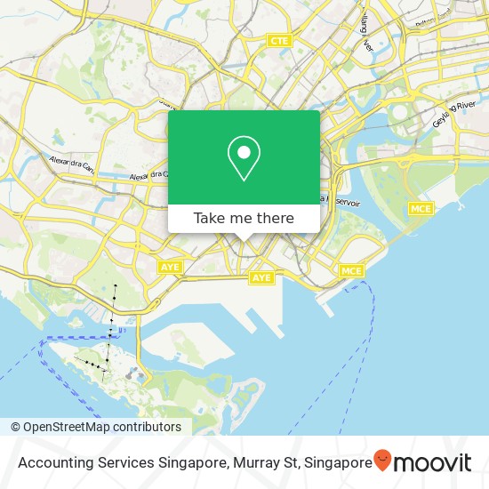 Accounting Services Singapore, Murray St map