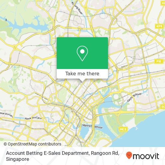 Account Betting E-Sales Department, Rangoon Rd地图