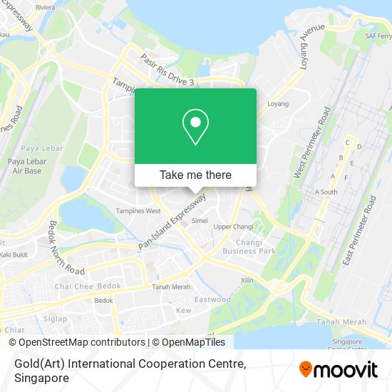 Gold(Art) International Cooperation Centre map