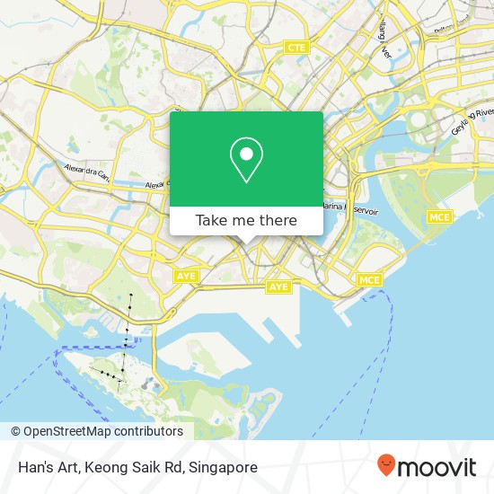 Han's Art, Keong Saik Rd map