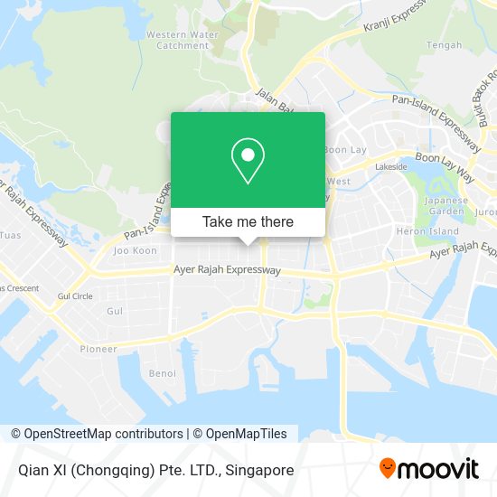 Qian XI (Chongqing) Pte. LTD. map