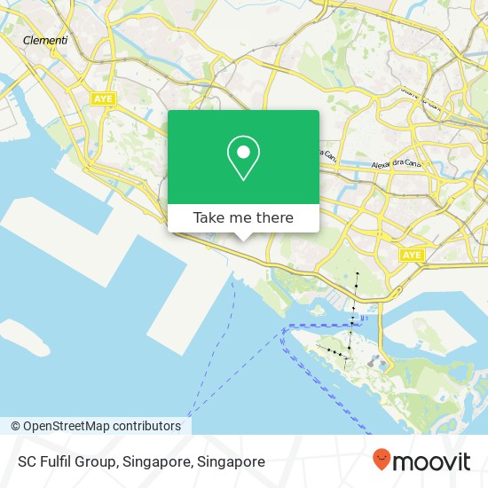 SC Fulfil Group, Singapore map