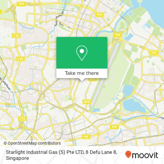 Starlight Industrial Gas (S) Pte LTD, 8 Defu Lane 8地图