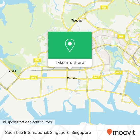 Soon Lee International, Singapore地图