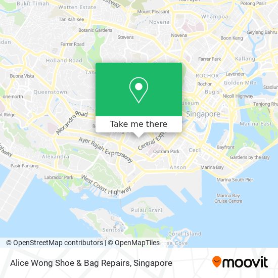 Alice Wong Shoe & Bag Repairs地图