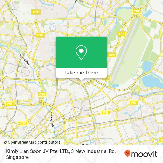 Kimly Lian Soon JV Pte. LTD., 3 New Industrial Rd map