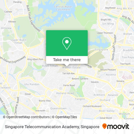 Singapore Telecommunication Academy map