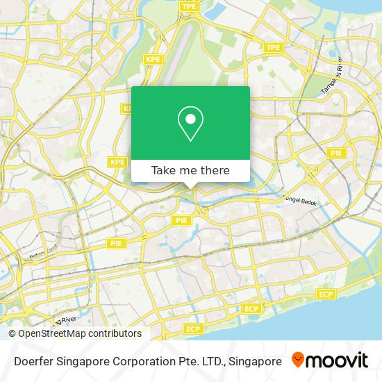 Doerfer Singapore Corporation Pte. LTD.地图