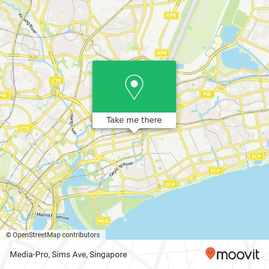 Media-Pro, Sims Ave地图