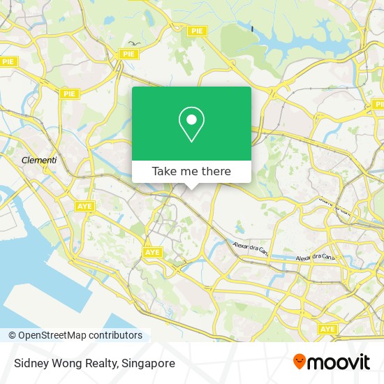 Sidney Wong Realty map