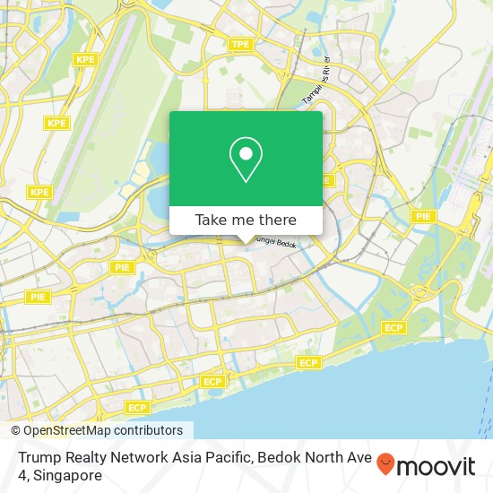 Trump Realty Network Asia Pacific, Bedok North Ave 4 map
